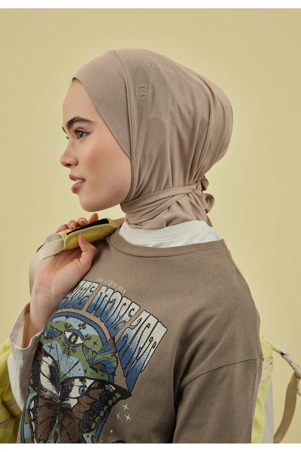 Athletıc Hıjab Bej - 4