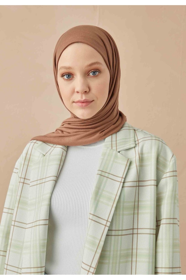 شال من القطن الممشط بنمط قشرة فينيكس - 4