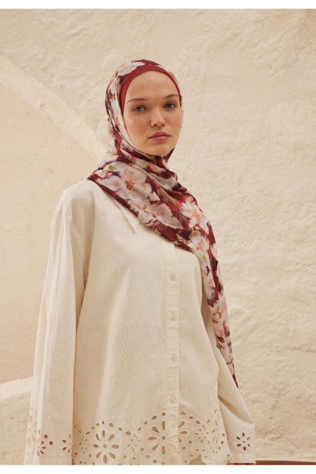 DORA DESEN RAMİ ŞAL GÜLKURUSU - 4