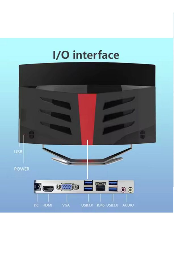 İ5 Işlemci 3.nesil 8 Gb Ram 512 Ssd Curved Oval Ekran All In One Bilgisayar Pc - 2