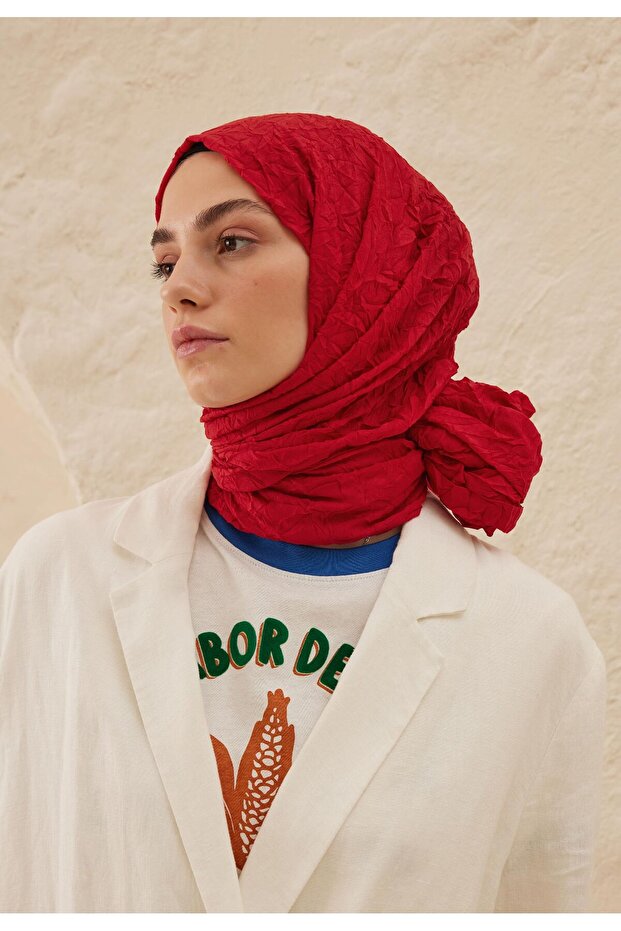 VUAL CRASH ŞAL KIRMIZI - 3