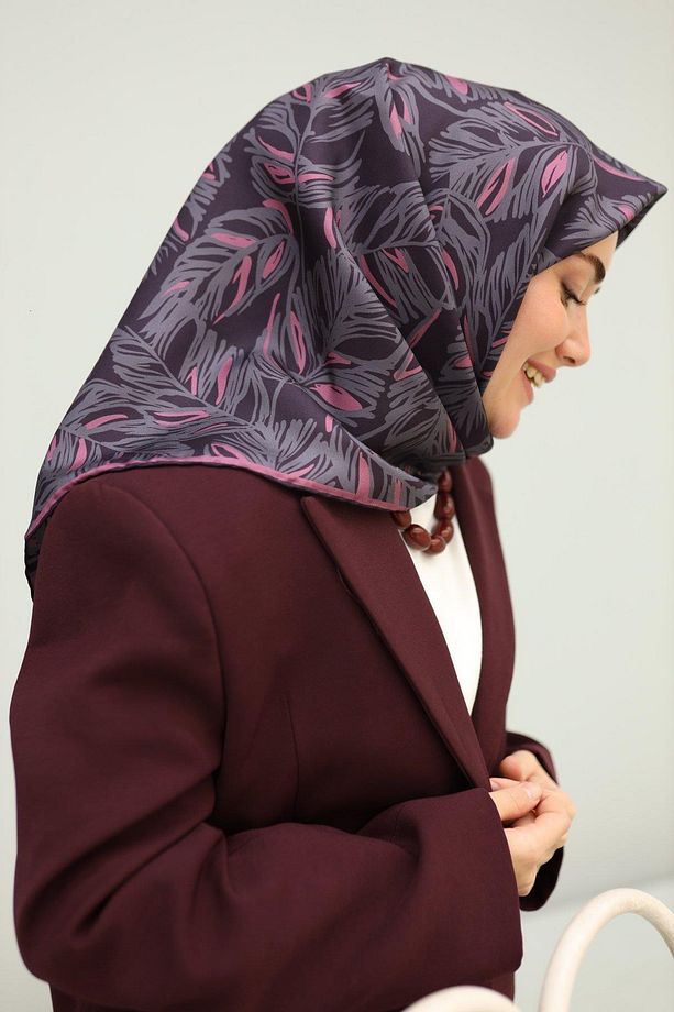 Twill İpek Eşarp 11449-48 - 4