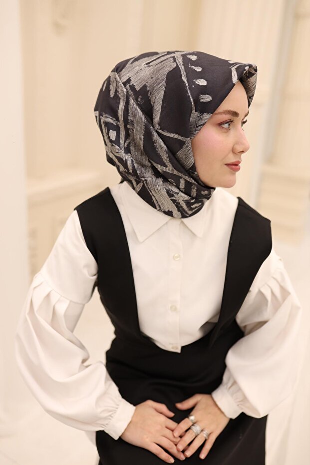 Twill İpek Eşarp 11462-05 - 4