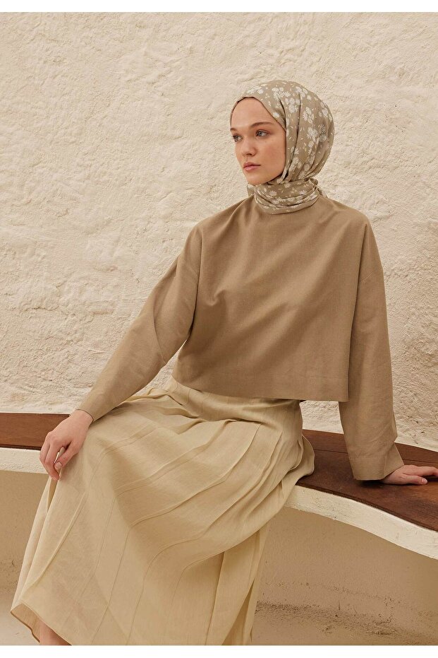 شال رامي منقوش من ديزي - مينك - 2