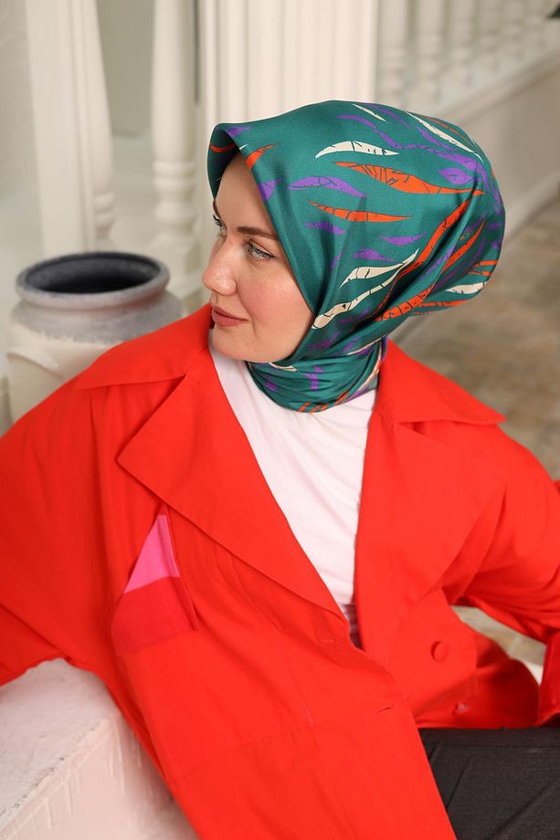 Twill İpek Eşarp 11432-33 - 6