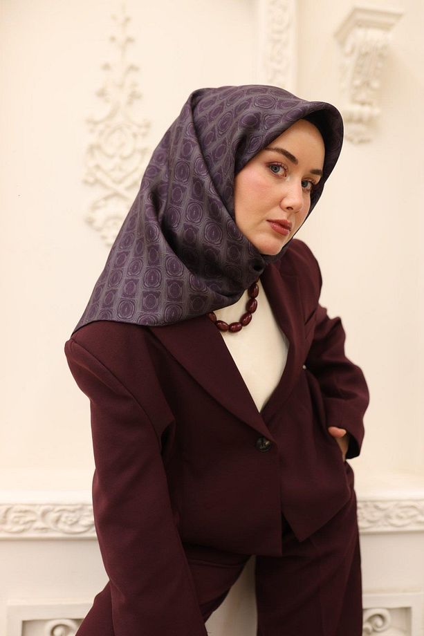 Twill Ipek Eşarp 11452-08 - 6