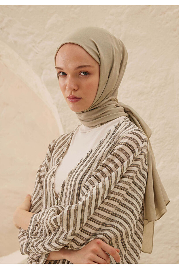 RAMİ VİSKON ŞAL BEJ - 3