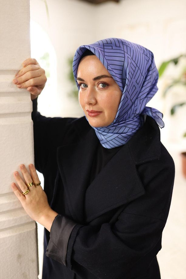 Twill İpek Eşarp 11447-38 - 3