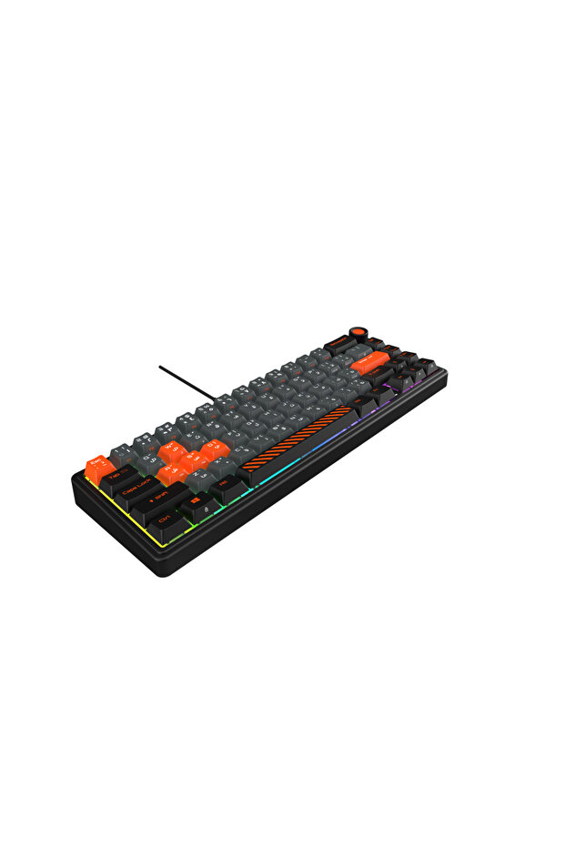 GamerTek Fusion 65% Wireless Mechanical Keyboard - Black