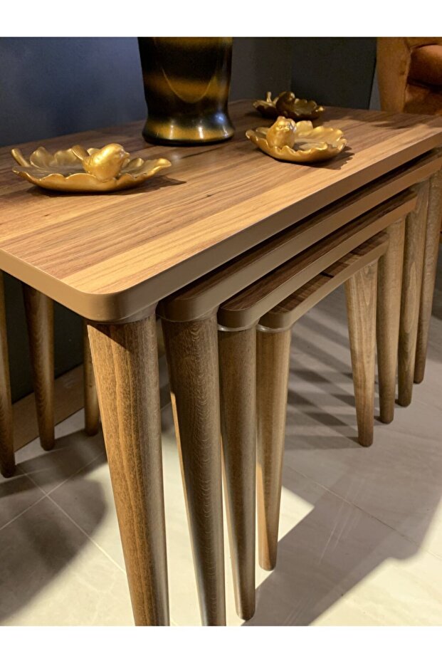 4lü Zigon Sehpa Ceviz - 3