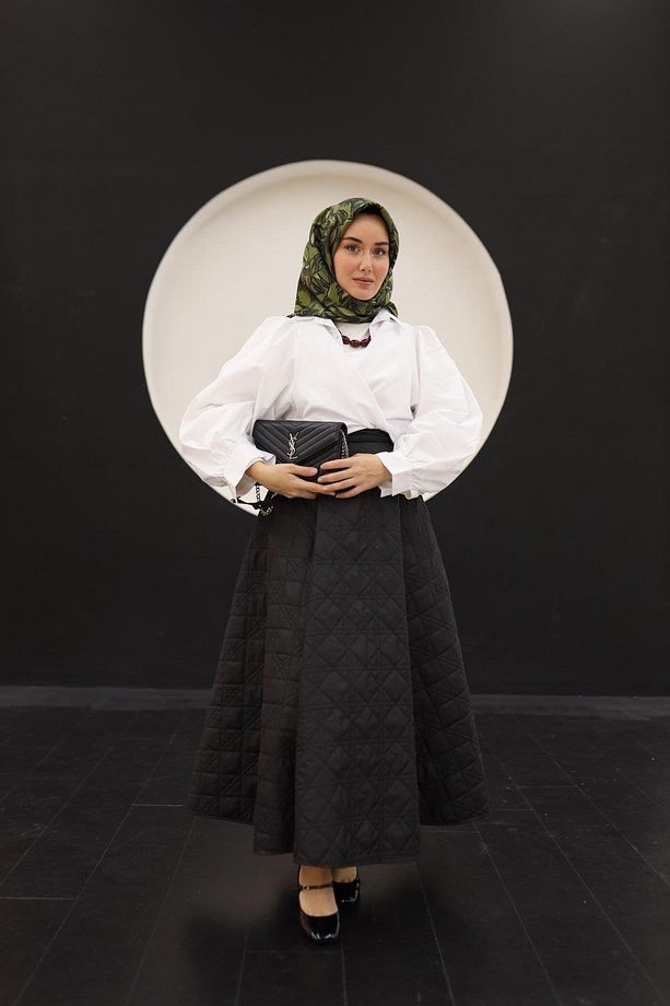 Twill İpek Eşarp 11449-45 - 6