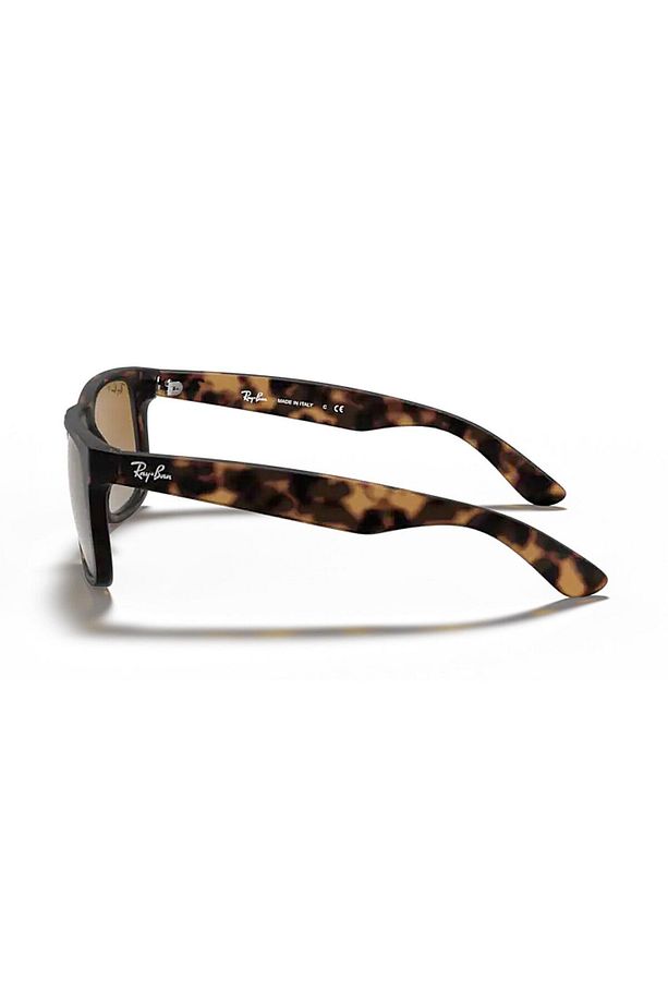 Rb 4165 865t5 55 Justin Unisex Polarize Kahverengi Kemik Güneş Gözlüğü - 3