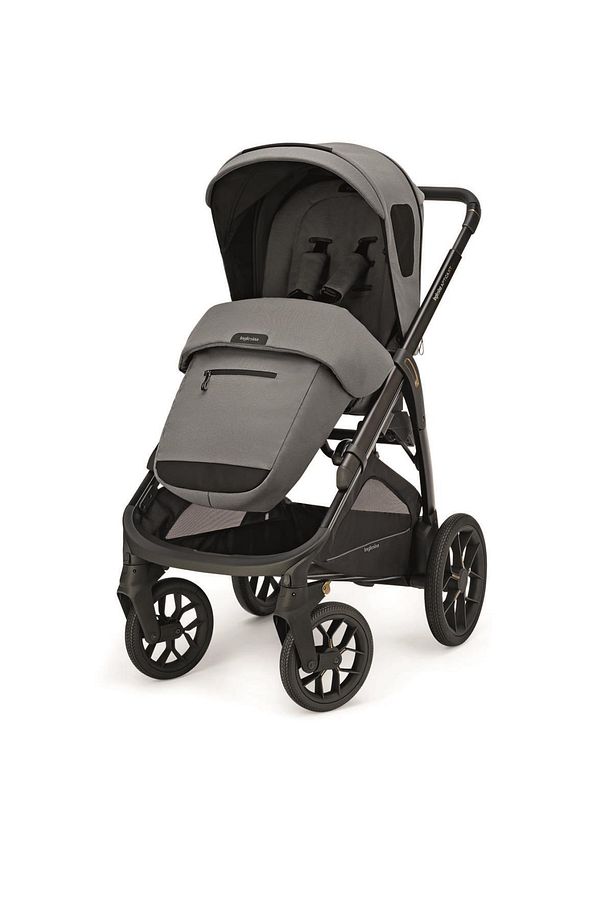 Inglesina Aptica Xt Glam Tek El Tek Hamle Ile Katlanıp Açılan Çift Yön Bebek Arabası Canyon Grey - 1
