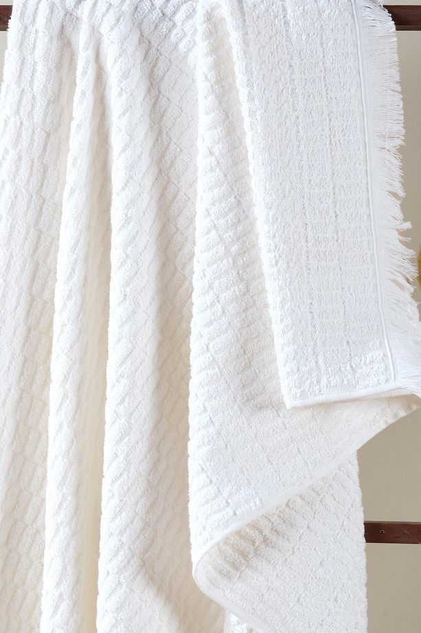 Daphne Banyo Havlusu 90x150 Cm %100 Pamuk Battal Boy 153-99-2090 - 4