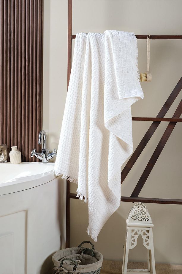 Daphne Banyo Havlusu 90x150 Cm %100 Pamuk Battal Boy 153-99-2090 - 2