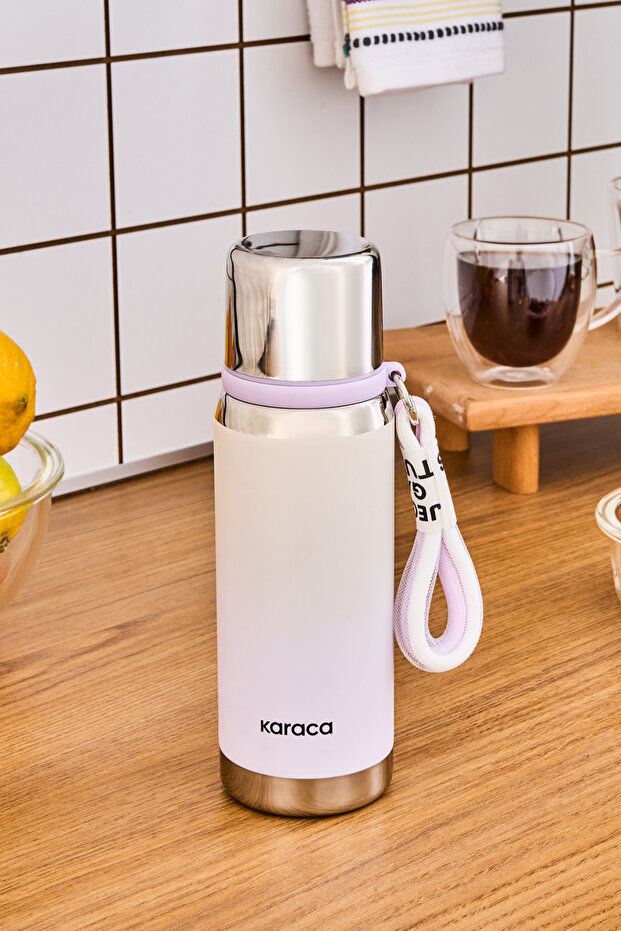 Inoxis Steel Leakproof Thermos 550 ml Lilac