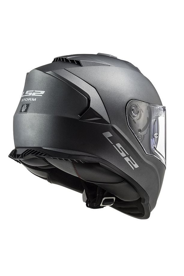STORM 1 MAT GRİ KAPALI KASK XL - 2