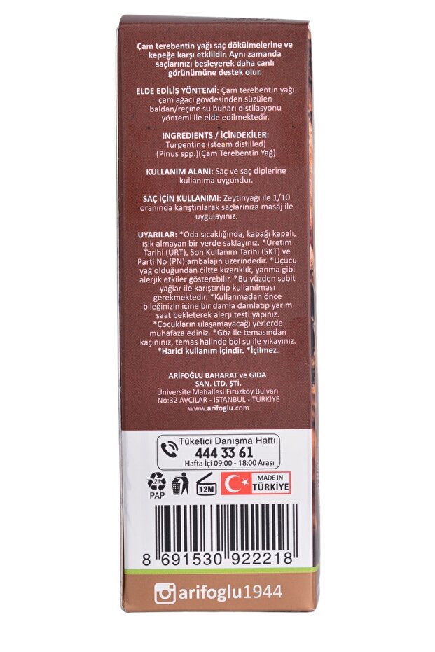 Çam Terebentin 50 ml %100 Saf - 5