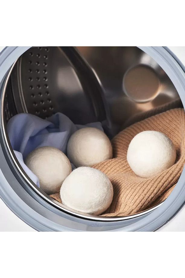 Çamaşır Yün Kurutma Topu-Kurutma Makinesi İçin 3 Adet Top Kurutma Makinesi Topu - 4
