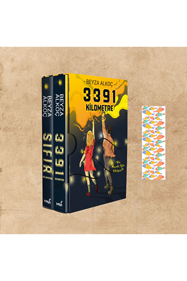 Beyza Alkoç - 2 Kitap Kilometre Seti Ayraç Hediyeli (Karton Kapak)