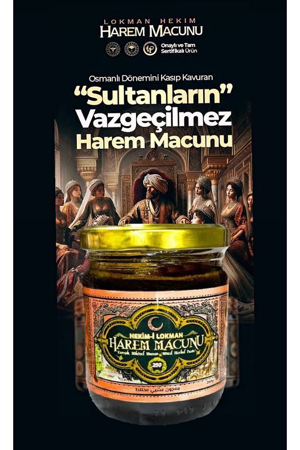 Lokman hekim Harem macunu 1200 yıllık sır 260 gram - 1
