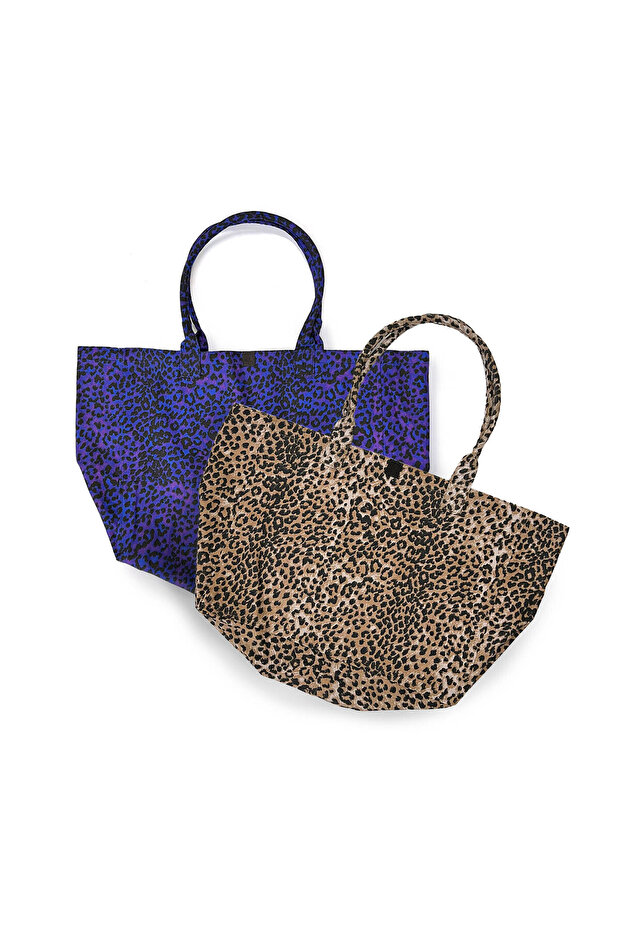 Shopper Kanvas Çanta - 5