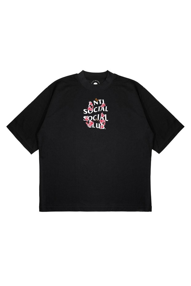 Unisex Oversize Anti Social Social Kkloch Printed Boxy Fit Thick Fabric (240Gsm) T-Shirt