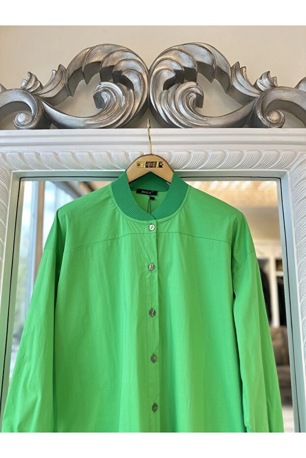 7103 Gömlek - Yeşil - 1