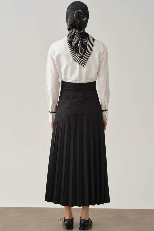 Plisoley Etek - Siyah - 8