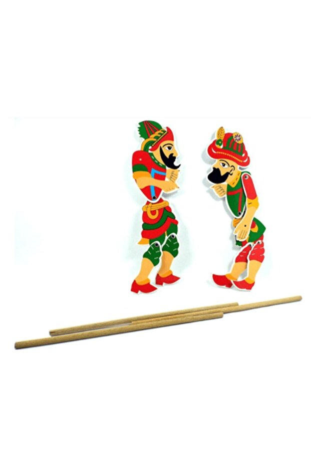 مجموعة لعب الدمى Karagöz-hacivat