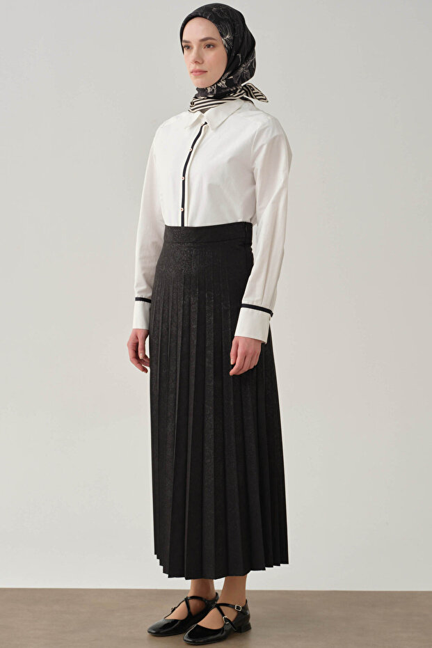 Plisoley Etek - Siyah - 7