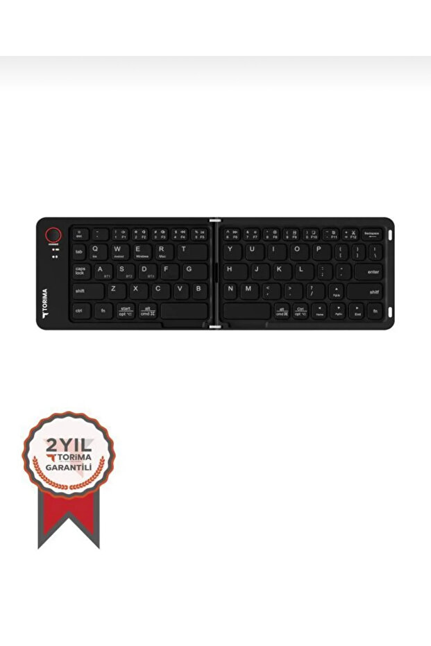 Tk-08 Şarjlı Katlanabilir Taşınabilir Bluetooth Mini Klavye - 5