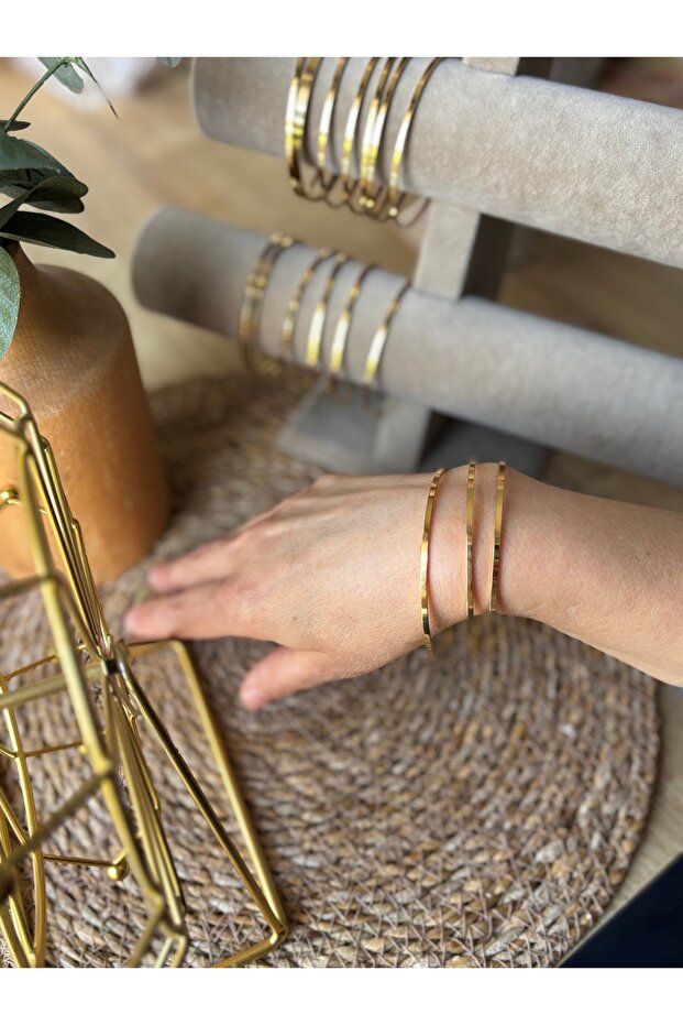 3 lü Çelik Ajda Bilezik - 3