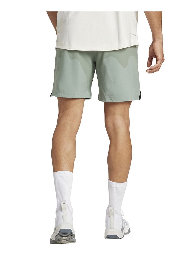 JI8138 D4T SHORT Yeşil Lastikli Bel Regular Fit Düz Erkek Şort - 4