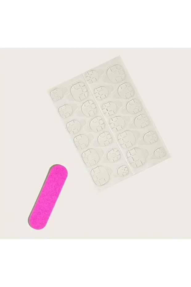 Women's Heart Takma Tırnak - 5