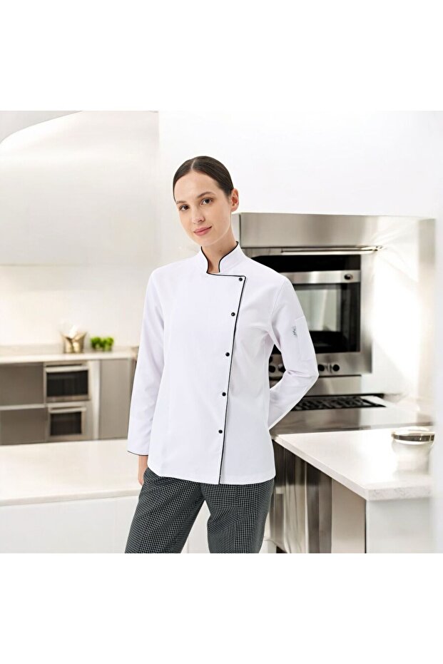 Chefpro Elite Women's White Chef Jacket Cook Clothing