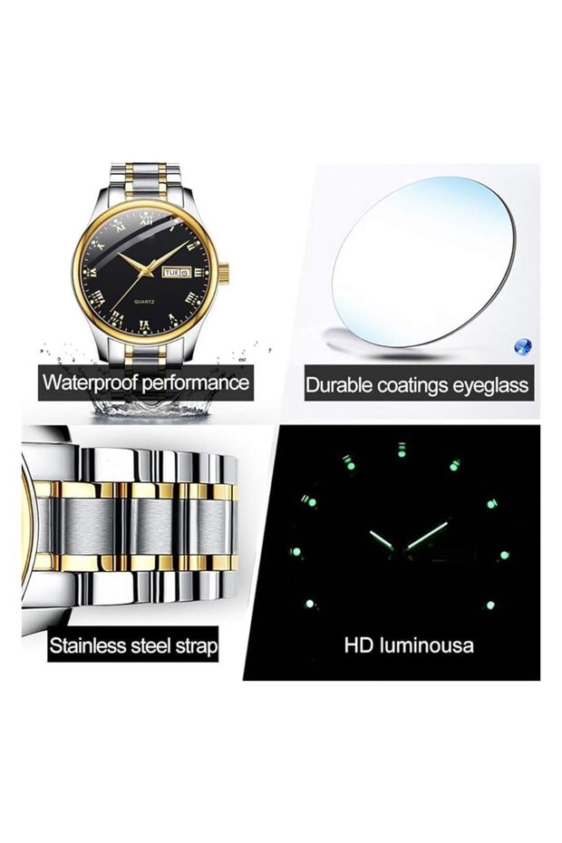 ساعة زايروس الأوتوماتيكية للرجال - 4