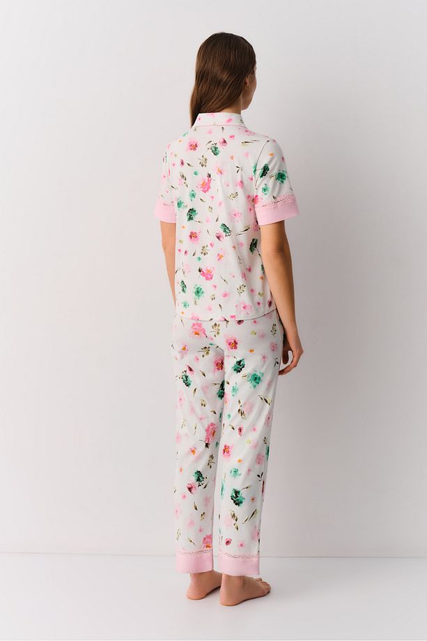 Flora Maskülen Pijama Takımı - 4