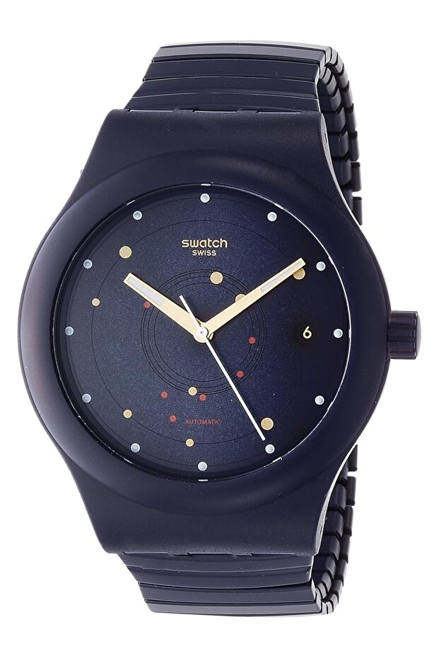 Swatch Sistem Sea Flex Small Automatic Blue Dial Men Watch Sutn403B - 1