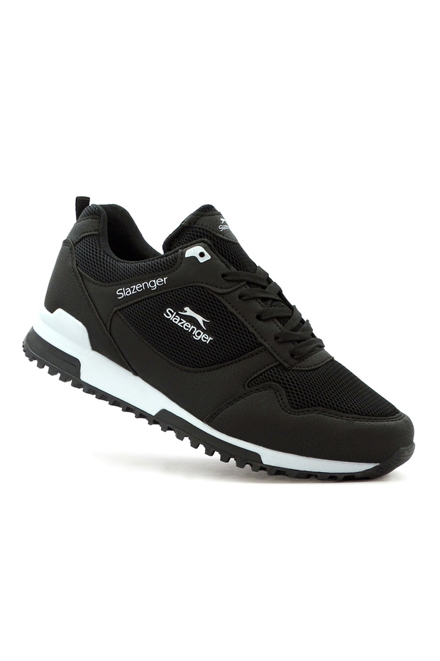Slazenger Azez Siyah Beyaz Unisex Rahat Sneaker Spor Ayakkabı