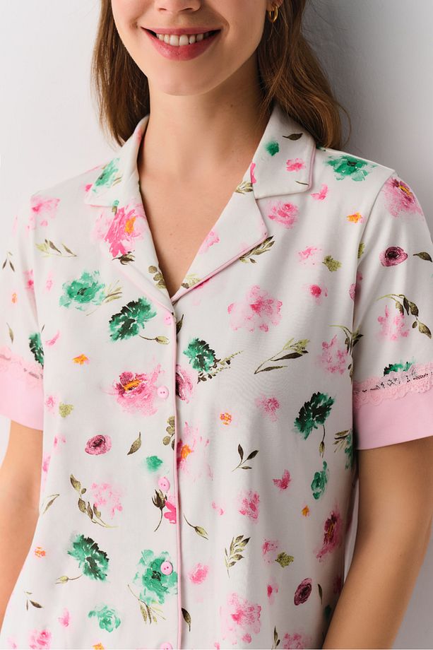 Flora Maskülen Pijama Takımı - 3