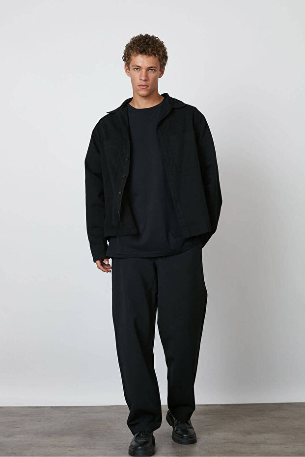 Cepli Gabardin Gömlek - 2