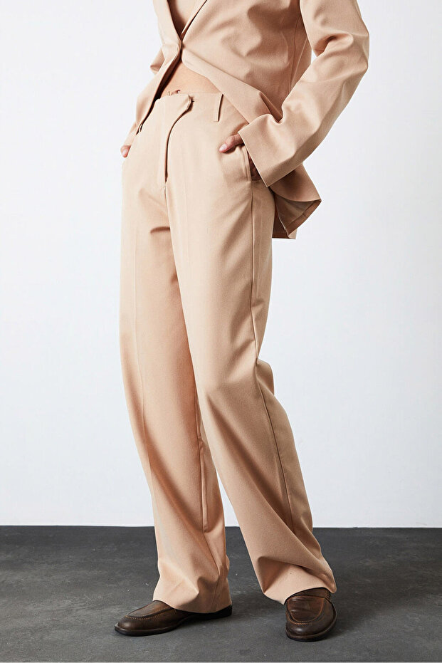 Bel Detaylı Pantolon - 2