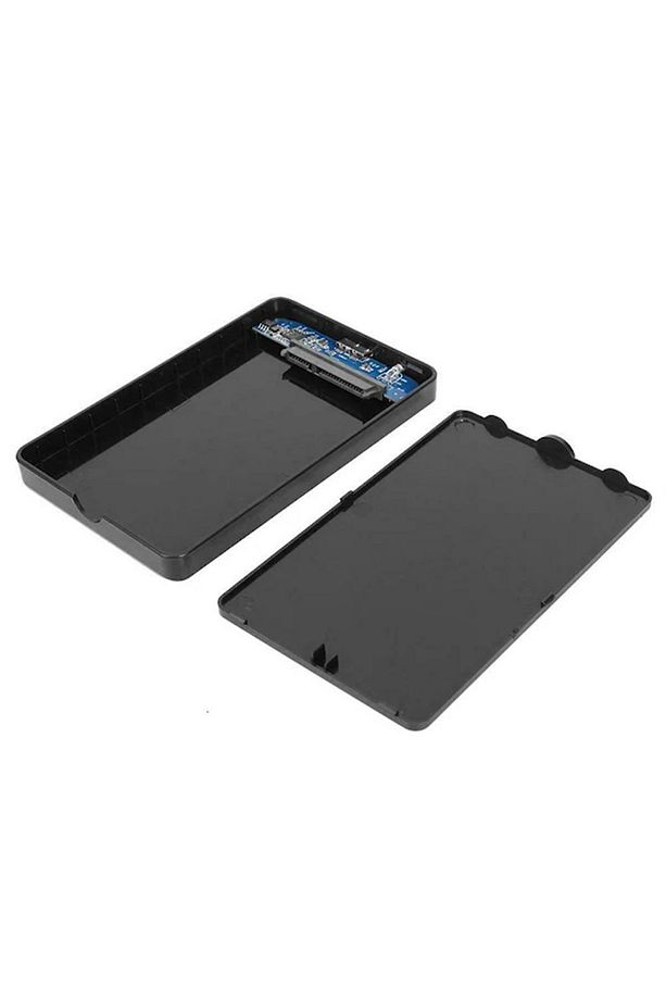 2.5 İnç Usb 3.0 Sata Harddisk Hdd Kutusu İnce Siyah - 3