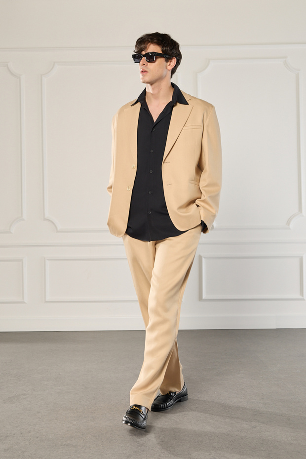 Oversize Keten Ceket - 2