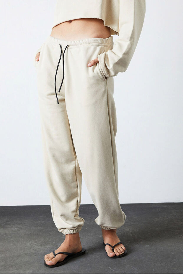 Lastikli Jogging Pantolon - 2