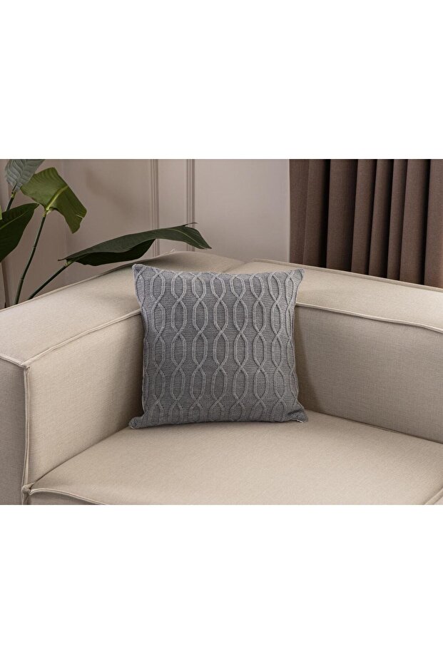 Triko Kırlent Kılıfı 2'li - 6