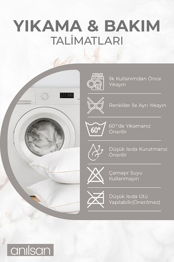 Bambu Yastık 900GR 2 Adet - 4