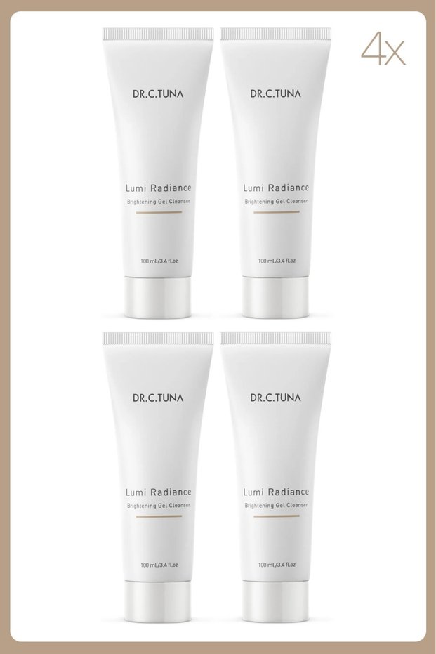Dr. c. tuna lumi skin brightening cleanser 100 ml 4 pieces