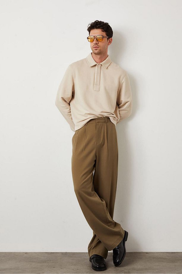 Beli Lastikli Pantolon - 1